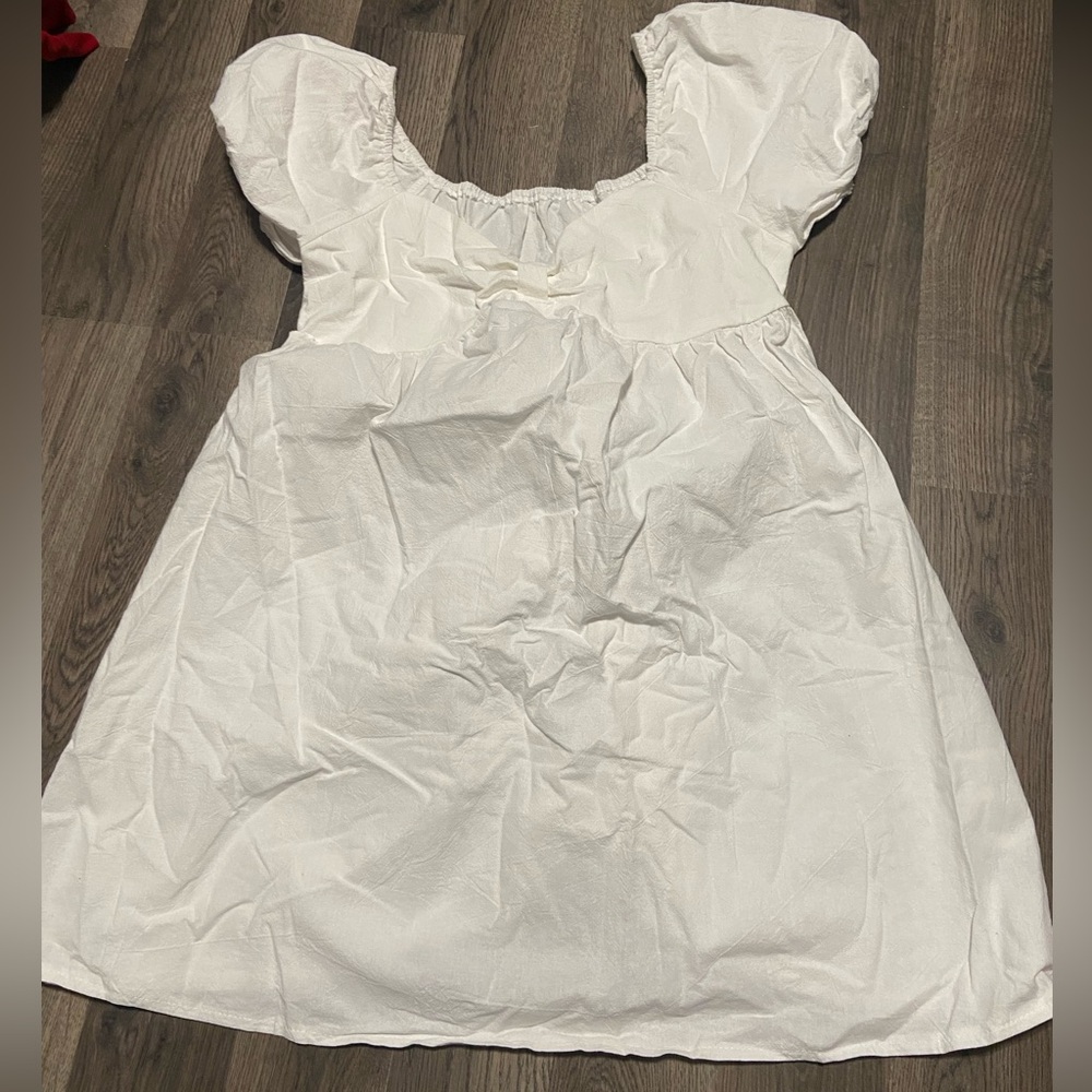White dress